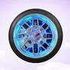 1PC Clock Accurate Decoration Back Light Battery Power PVC Clock Tyre Shape Clock for Bar Wall Decoration Home Y200109262N