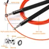 Procircle Speed ​​Jump Rope Ultra SPEED Ball Brawing Skipping Steel Wire Hept Ropes for Boxing MMA Gym Fitness Training 220216