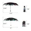 Mini Capsule Parapluie Femme Motif Flamant Rose Poche Anti-UV Parapluie Coupe-Vent 5 Parapluies Pliants Compact Pluie Enfants paraguas 201104