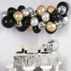 30st Mixed White Chrome Gold Confetti Balloons Birthday Party Decoration Kids Adult Air Ball Graduation Party Globos Balloons T202270