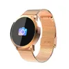 Upgrade Q8 Plus Rose Gold Smart Watch Fashion Electronics Men Women Waterproof Sport Tracker Fitness Bracelet Smartwatch