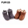 Baby Snow Boots for boys and girls Kids Sheepskin Real Fur Shoes Children Geanuine Leather Australia 211227