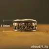 sculpture elephant rings band women Animal ring fashion jewelry gift will and sandy