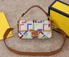 Vrouwen schoudertassen Crossbody tas canvas materiaal geborduurde letters decoratie vintage interieur stijl handtas