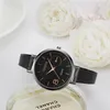 Relógios de pulso Genebra Quartzo Aço Inoxidável Casal Relógio Mulheres Mulheres Relógios Simples Relógios Femininos Senhoras Watch1309e