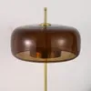 Nordic простой творческой лампового стекла тумбочка кабинет спальня гостиная дизайн-отель модель номер настольной лампа роскошь настольная лампа