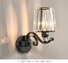 American Led Wall Light Bedside Light Creative Living Room Crystal Wall Lamps Nordic Modern Simple Wall Lamps Bedroom Lights9127206