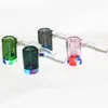 14mm male Glass Ash Catcher Smoking Accessories With 5ml Colorful Silicone Container Reclaimer Female Ash Catchers For Bong Dab Rigs