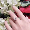 Buigari Topkwaliteit Ring Luxe Sieraden Dames Stud Diamanten 18K Vergulde Designer Officiële Reproducties Hoogste Tellerkwaliteit voor Woman Band Premium Geschenken