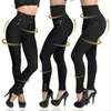 Autumn Sexy Black Jeans Legging High Waist Push Up Skinny Fake Denim Fitness Leggins Plus Size Pencil Pants Female 211221