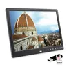 Frame di foto digitale da 12 pollici HD Frame di movimento LED con telaio LED con musica mp3 mp3 mp4 wireless telecomanda