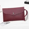 Plånbok myntpåsar kvinnor mode handväska solida färg singel drag telefon väska budbärare handväska torget hasp unisex