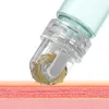 Hydra Roller 64 pin dermaroller Micro ago in titanio con bottiglia Auto infusione Cura della pelle Antirughe Acne Ridurre il trattamento dei pori