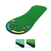 غولف داخلي وضع Mini Greens Home Practice Portable Portable Office Office Kit Mat Hitting Pad Golf Training Aid1514925