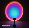 Projektorlampor 180 graders rotation USB Projektionslampa för Party Sunset Night Light Theme Bedroom Decor JH08