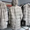 Ny mink sammet lyx naturlig äkta mink päls kappor kvinnor vinter tjock lös varm utkläder plush hooded jacka kvinnlig 201212