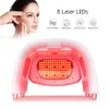 New Arrival Foldable 7 Colors Led Photon Light Therapy Redness Wrinkles Reduce Facial Care Skin Firming Promote Hair Growth Lamp Machine