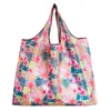 BIG Eco-Friendly Folding Shopping Bag Reusable Portable Shoulder Handbag for Travel Grocery Fashion Pocket Tote Bags281L
