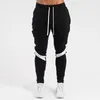 الرجال الرياضة اللياقة البدنية التدريب السراويل الجري شريط sweatpants رجل سراويل مستقيم رياضية ركض الرياضية 201109