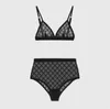 Sexig Lace Bikinis Designer Märke Push Up Kvinnors BRA Set Utomhusstrand Inomhusperspektiv Toppkvalitet Underkläder