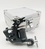 New Tattoo Machine Gun Black Dragon Handmade Cast Iron 8Coils Liner Shader With 1Pc Aluminium Alloy Silver Case Box For Tattooage 2013855