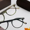 توم لإطارات النظارات البصرية e أزياء مستديرة خلات النساء الرجال قراءة قصر النظر وصفة طبية TF5294 نظارات مع جراب 220225