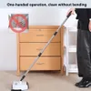 Roestvrij staal Hand-Push Sweeper Vacuum Cleaner Mop Floor Cleaner Huishoudelijke Keuken Tapijt Stof Verwijdering Telescopische Magic Broom