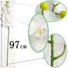 Large Artificial orchid flower arrangement PU real touch hand feeling floor Table Decoration home high quality bouquet no vase 201222