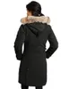 Winter Women Down Jacki Real Downs Outdoor Parkana USA Style Warm Ladies Overcoat 12 z srebrną etykietą Hiver Doudoune F8219153