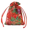 Christmas Drawstring Organza bags Gift wrapping bag Gift pouch Jewelry pouch organza bag Candy bags package business gift multi colors