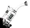 2020 Nowy Design White 10 w szklanych Bongs Filtr opony do paliwa DAB RIG DANYCH Rury wodne Cyclone Bongs Assorted Kolor na życzenie