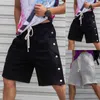 Streetwear Chic Pure Color Male Shorts Fashion Male Shorts All Match pour Jogging G220223