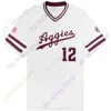 TEXAS AM Jersey de béisbol NCAA College Michael Wacha Will Frizzell Ray Alejo Austin Bost Logan Britt Tamaño S-3XL Todo bordado cosido