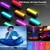 Mini Dimmable LED Vídeo Luz RGB Tubo de Luz Tubo Handheld Photo Studio Studio Fill Lamp para Youbute Vlog Live Streaming Gravação de Vídeo