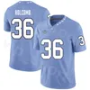 College NCAA Football North Carolina Tar Heels Cole Holcomb Jersey Chazz Surratt Ryan Switzer Marquise Williams K Hollins Marineblauw Wit