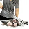 Köttslipmaskiner 15 tums benskärmaskin gris fötter Lammkoteletter Steaksheep Hoof Big Cutter Commercial 33cm Blade1