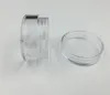 5Gram Cosmetic Plastic Jar Clear Base Cream Empty Pot Sample Jar 5ML Mini Plastic Bottle Nail Art Glitter Powder Container Case