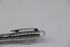 Classi Metal Silver Grid Body Fountain Pen with Series Number School Office Stationery Writing Pen