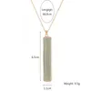 10 Colors Natural Crystal Stone Pendant Necklace Fashion Gemstone Necklaces Jewelry Party Gift With Chain