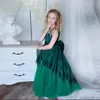 2021 nouvelles belles robes de demoiselle d'honneur pour la fête de mariage robes de reconstitution historique dentelle fleur filles robes blanc première Communion robe