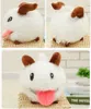 Todo 25cm jogo bonito liga das lendas pual lol limitado poro brinquedo de pelúcia kawaii boneca rato branco dos desenhos animados do bebê toy9707552