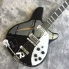 Custom 6 cordas semi oco guitarra elétrica aceita todos os mods personalizados do baixo da guitarra