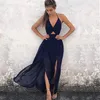 Womens Summer Boho Maxi Long Dress Evening Party Beach Dresses Sundress Floral Halter Dress Summer 2021