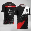 G2 Esports Team Uniform T Shirt Top Quality ID personalizzato Jersey 2020 LOL CSGO Gaming Player Tee Shirt Nome personalizzato Fans Tshirt 1021
