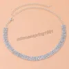 2022 luxe plein cristal simple collier ras du cou décontracté bijoux de mode