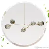 EMS Nieuwe Globe Glass Lamp Kroonluchters Lichten Nordic Modern Kroonluchter Lichtverlichting Hangende Ballamp 110V-220V