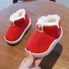 Inverno Neonate Ragazzi Stivali Infantili Stivali da neve per bambini Caldi stivali da esterno in peluche Fondo morbido Scarpe antiscivolo per bambini in cotone 201130