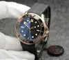 Топ бесплатно 2023 42 -мм автоматические механические наружные мужские часы часы черные циферблаты с браслет из нержавеющей стали.