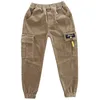 INS Boys039 corduroy pants 313 years old kid039s thick pants cashmere big children039s autumn and winter clothes boy7477513