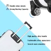 3-in-1 Multifunctional Large Capacity Traveling Storage Suitcase White Newset Travel Luggage Fashion Men Women Trunk Bag